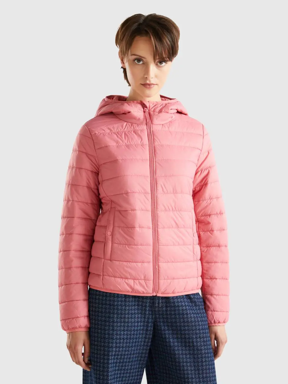 Benetton puffer jacket with recycled wadding. 1