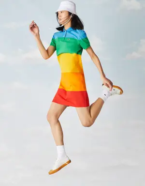 Women’s Polaroid Collaboration Striped Polo Dress