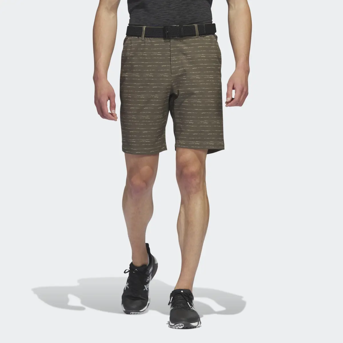 Adidas Textured 9-Inch Golf Shorts. 1