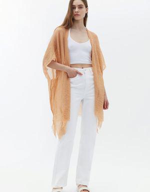 Mavi Midi Boy Basic Kimono