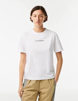 (여성) 스몰 레터링 티셔츠