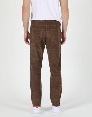 Brown Men Pants