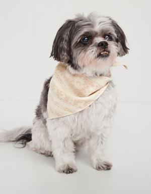 Patterned Flannel Bandana for Pets multi