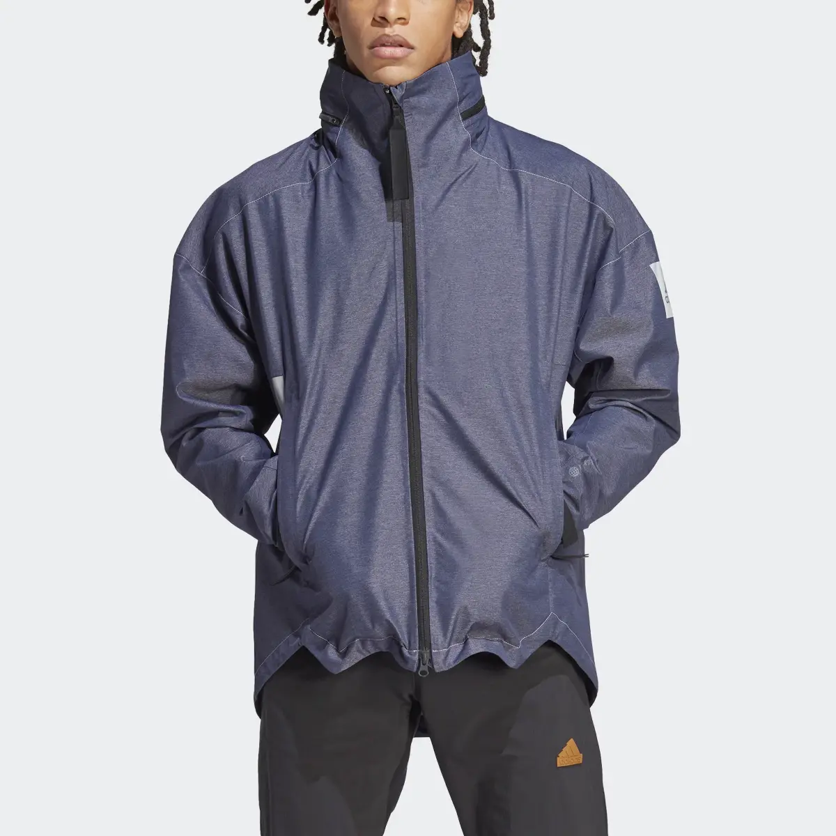 Adidas MYSHELTER RAIN.RDY Denim Jacket. 1