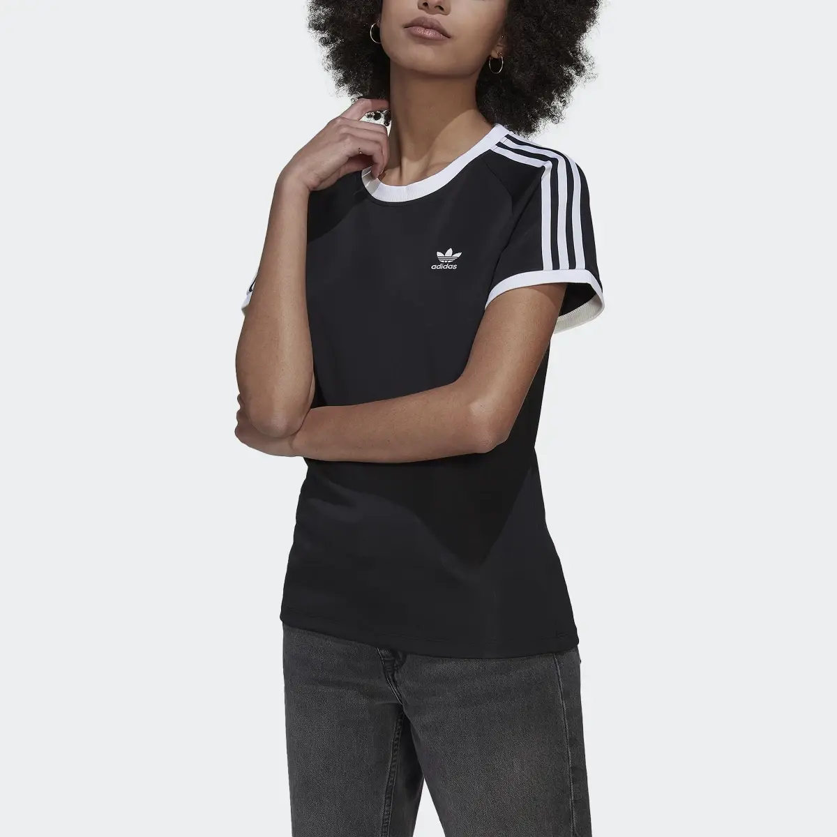 Adidas T-shirt Adicolor Classics Slim 3-Stripes. 1