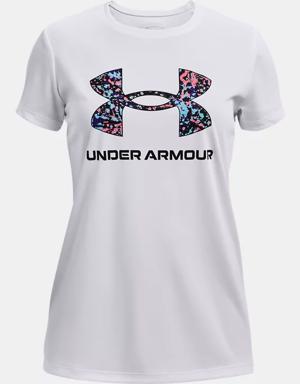 Girls' UA Tech™ Big Logo Short Sleeve