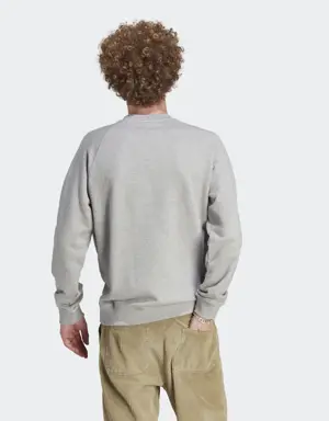 Adidas Adicolor Classics Trefoil Crewneck Sweatshirt. 3 Adidas Adicolor Classics Trefoil Crewneck Sweatshirt. 3