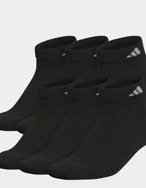 Athletic Cushioned Low-Cut Socks 6 Pairs