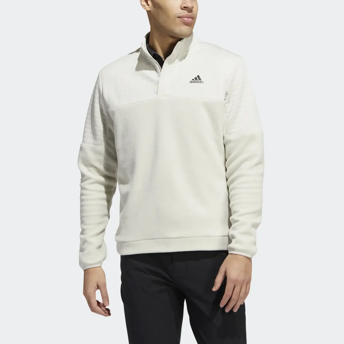 Adidas DWR Colorblock 1/4-Zip Pullover. 1