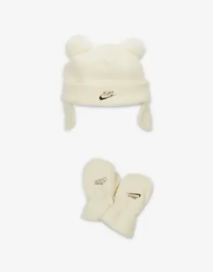 Nike Two-Pom Peak Baby Trapper Set