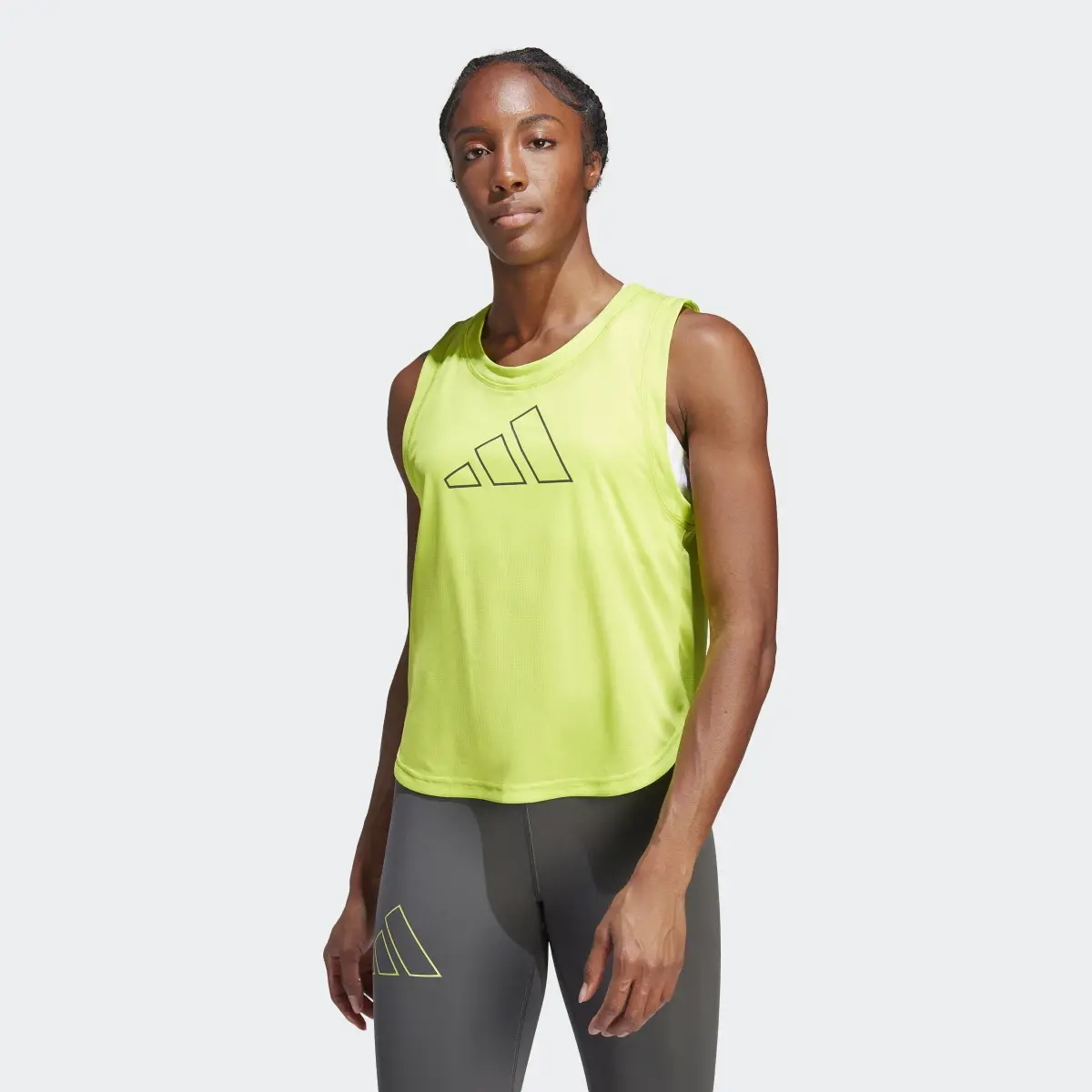 Adidas Hyperbright Training Tank Top. 2