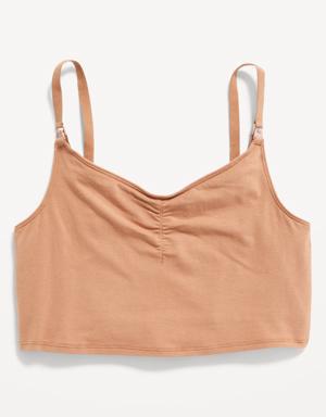 Old Navy Maternity Nursing Brami Top brown