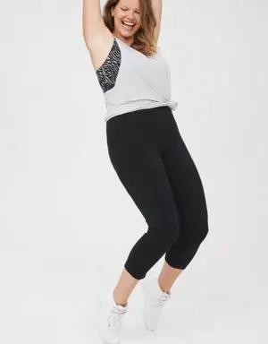 By Aerie OG High Waisted Cropped Legging