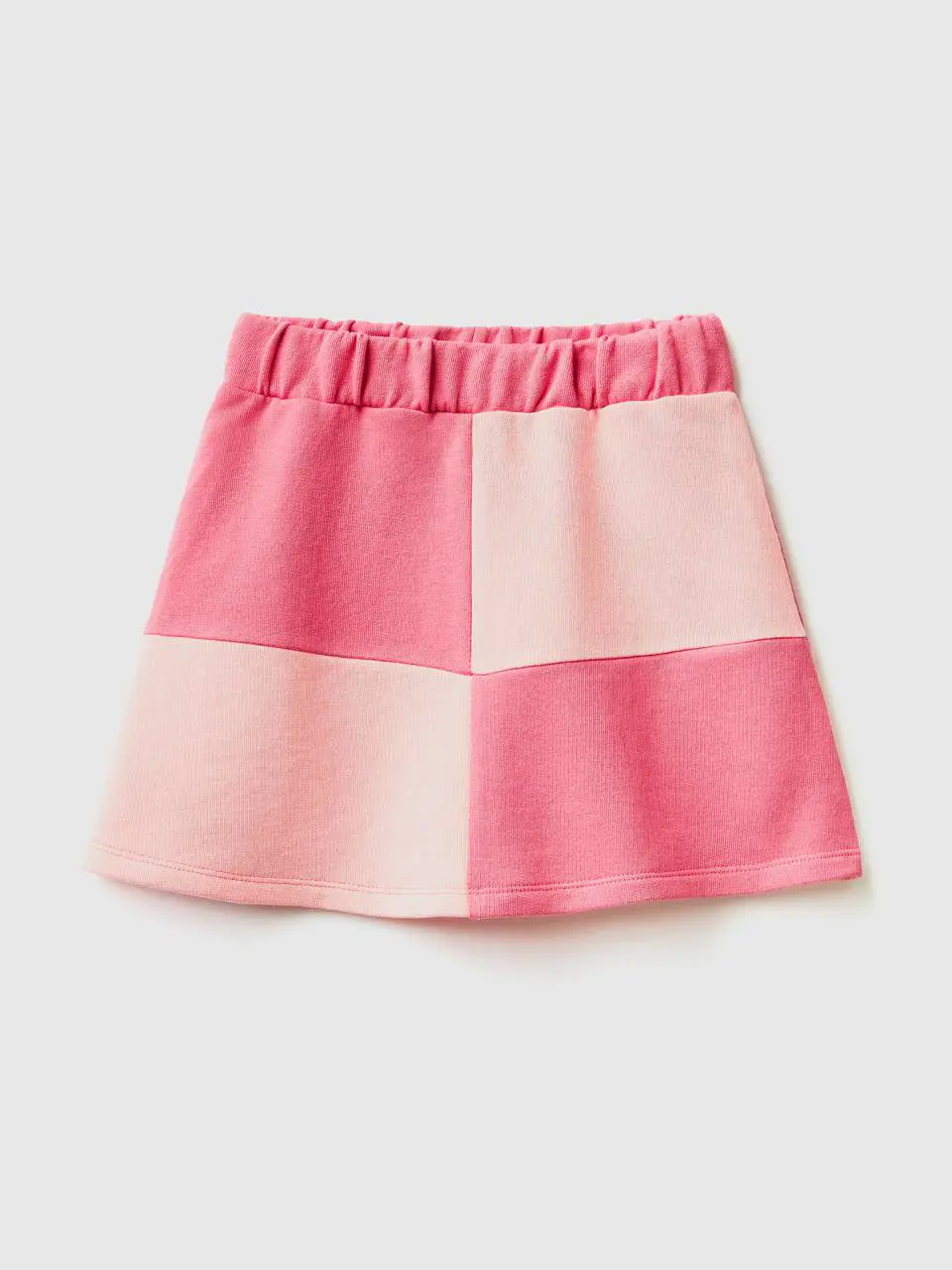 Benetton mini skirt with maxi check. 1