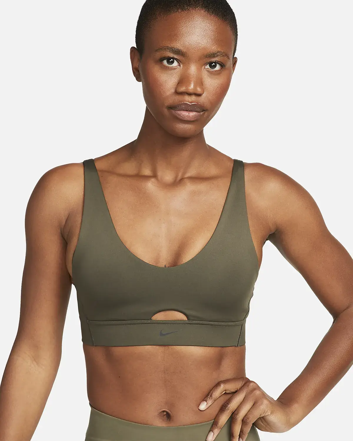 Nike Indy Plunge Cut-Out. 1