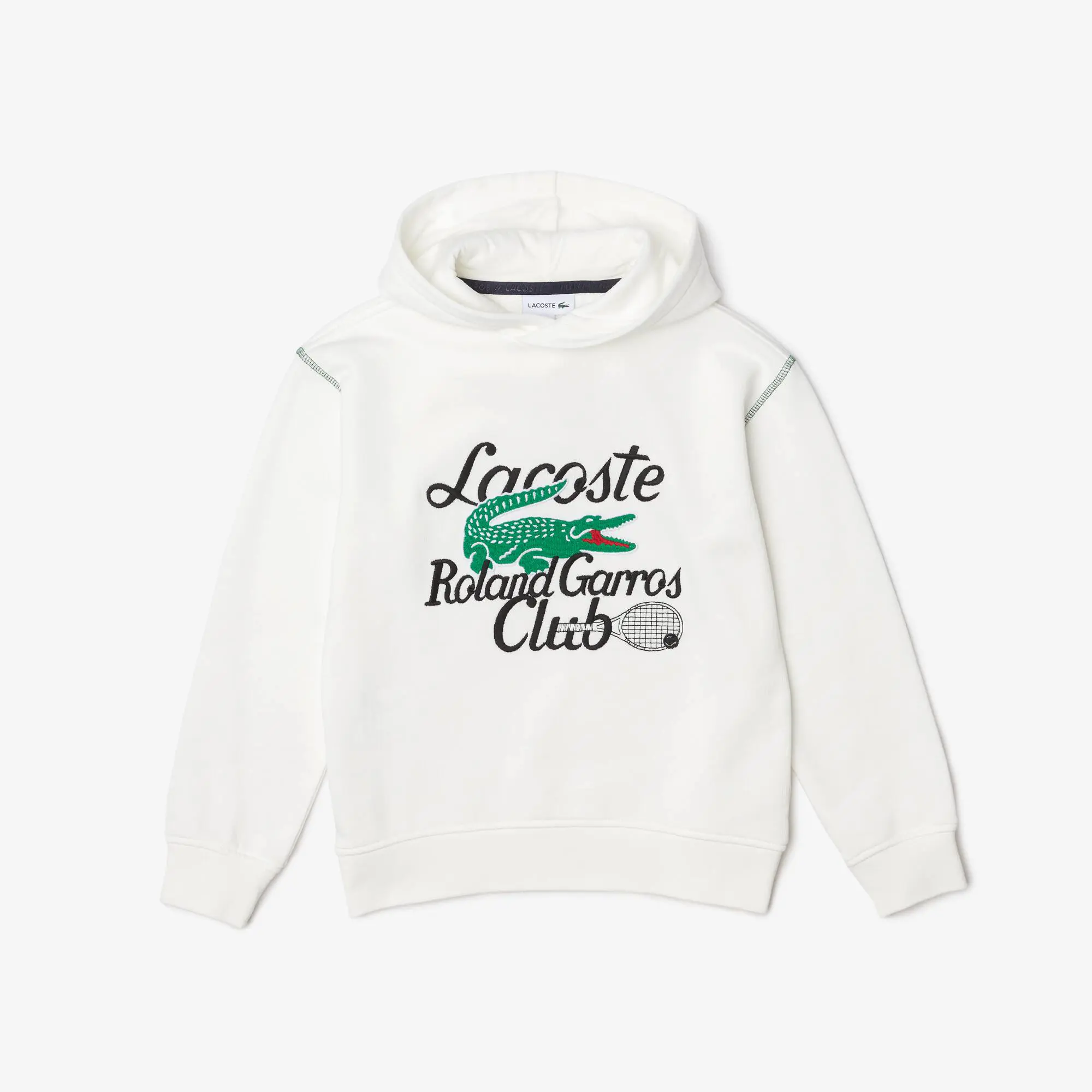 Lacoste Sudadera con capucha infantil Lacoste × Netflix en algodón ecológico. 2