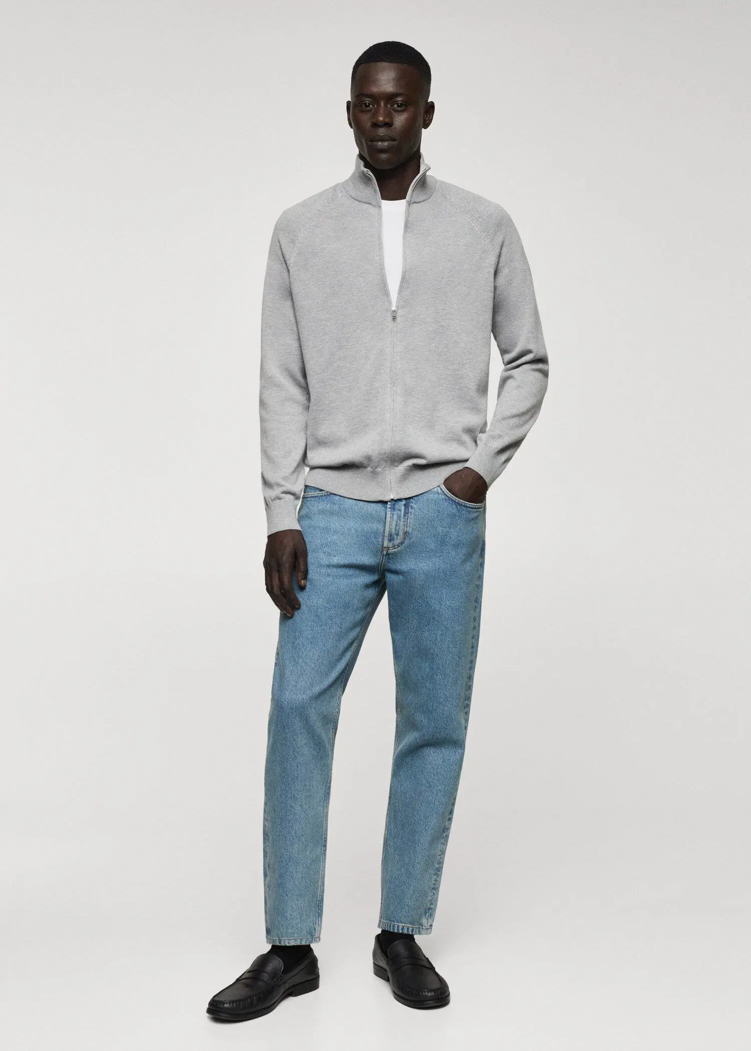 Mango Ben tapered fit jeans. 1