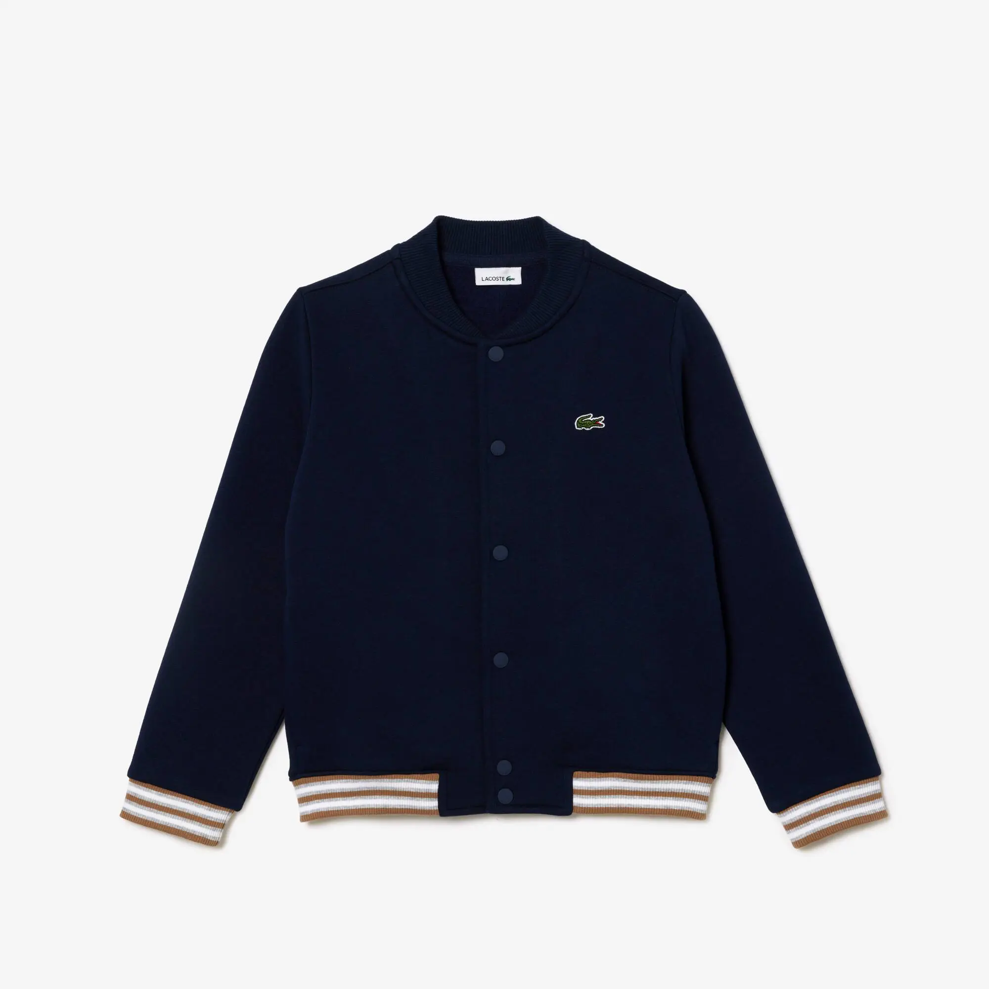 Lacoste Kids’ Lacoste Button-Down Fleece Sweatshirt. 1