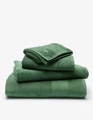 Lacoste Pleated Details Cotton L Lecroco Towel