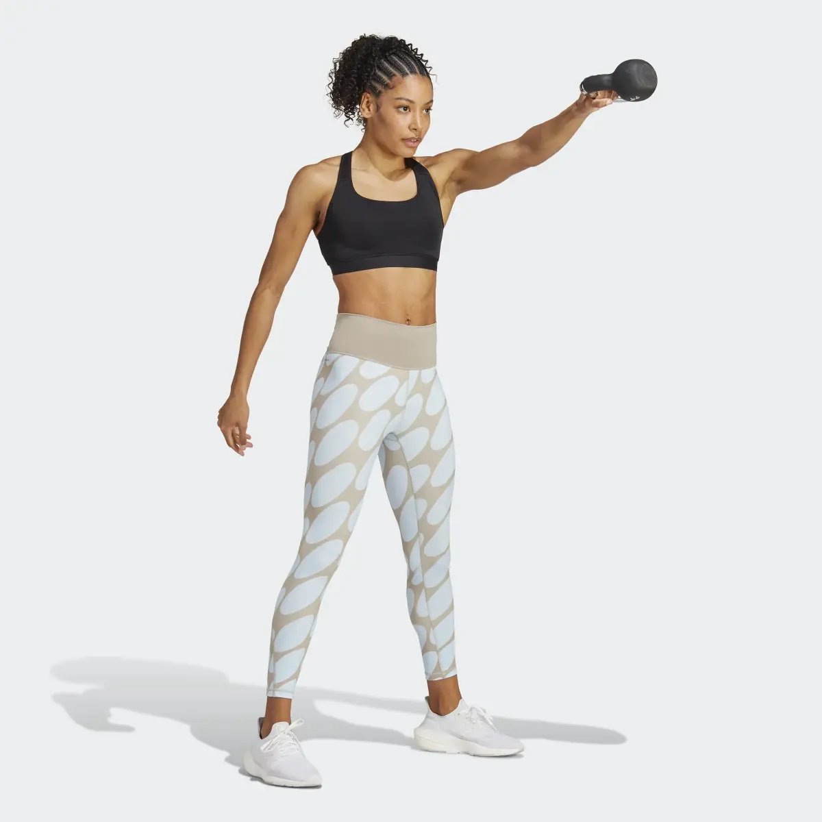 Adidas x Marimekko Optime Training 7/8 Leggings. 3