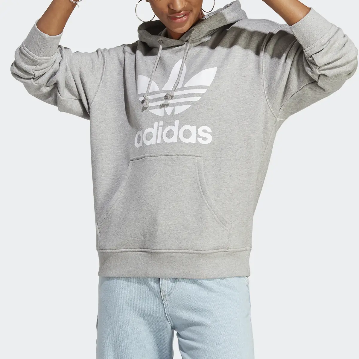 Adidas Sudadera con capucha Trefoil. 1