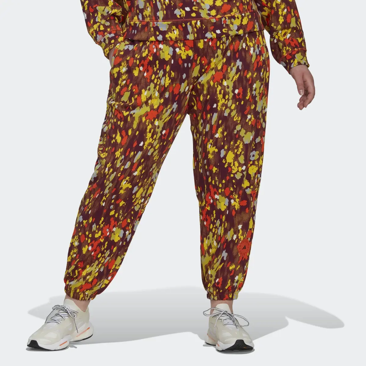 Adidas by Stella McCartney Printed Sweat Joggers (Plus Size). 1