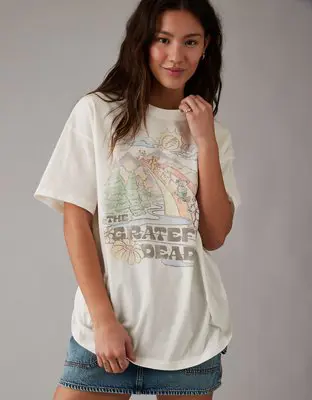 American Eagle Oversized Grateful Dead Graphic T-Shirt. 1