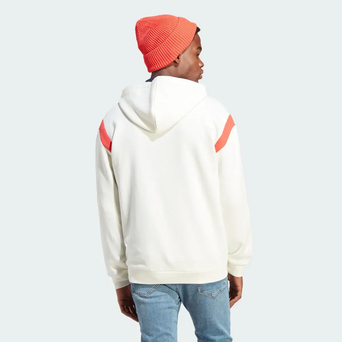 Adidas Colourblock Full-Zip Hoodie. 3