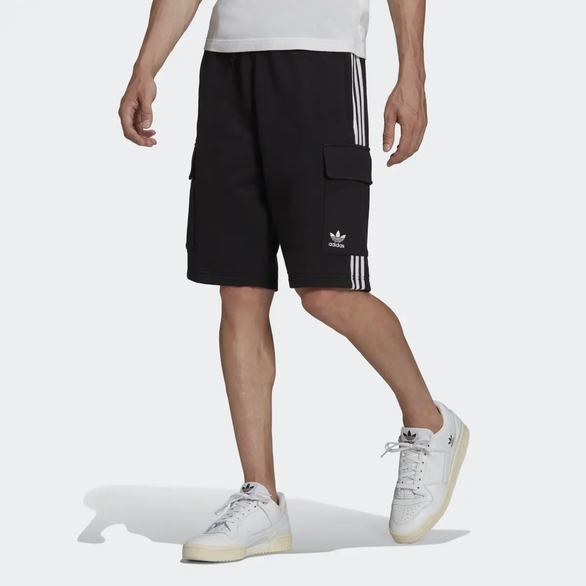 Adidas Adicolor Classics 3-Stripes Cargo Shorts. 1