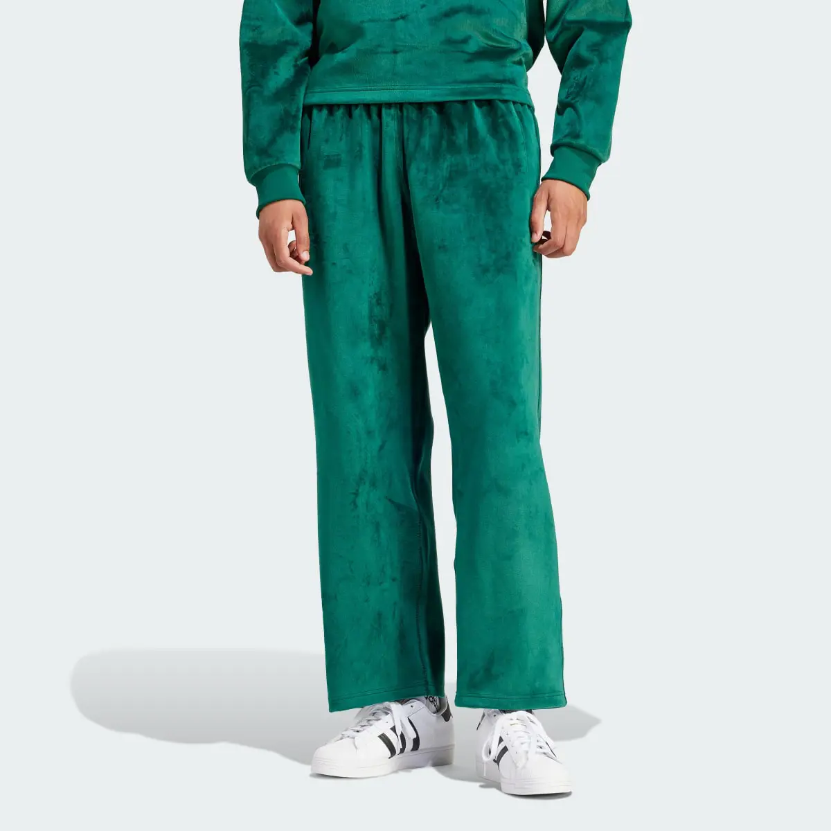 Adidas Premium Essentials+ Velour Pants. 1