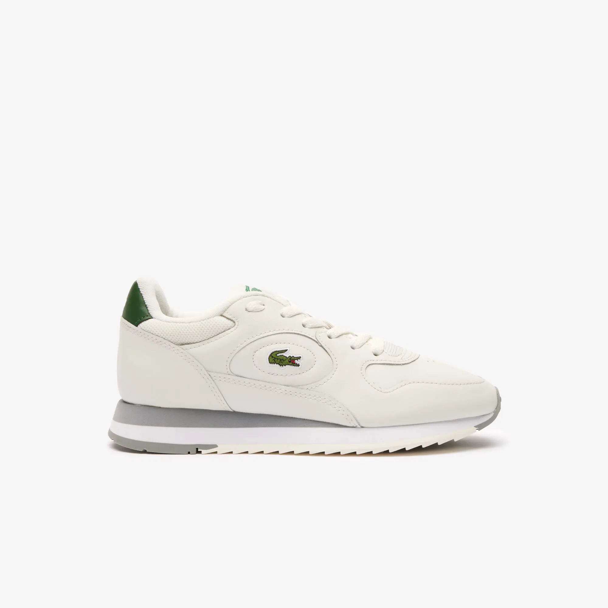 Lacoste Women's Linetrack Leather Trainers. 1