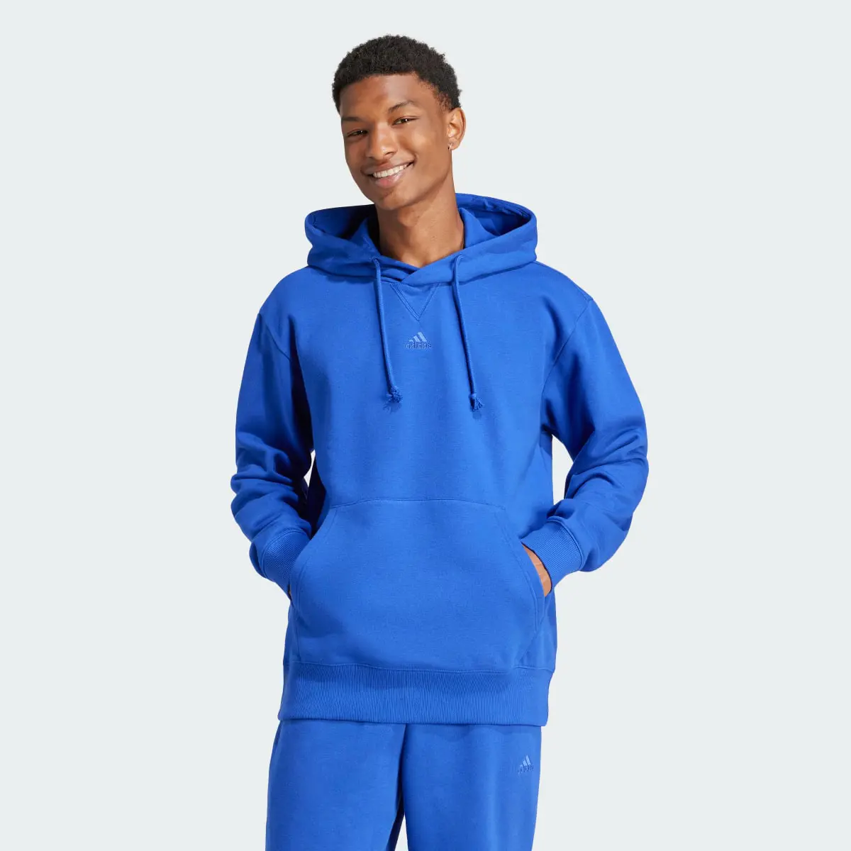 Adidas ALL SZN Fleece Hoodie. 2