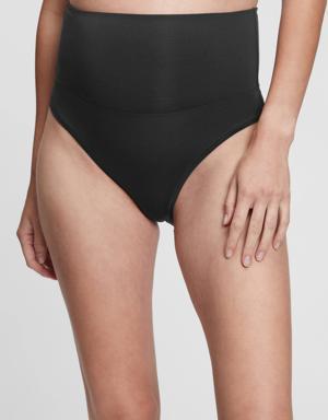 Gap Maternity Post-Baby High Rise Stretch Bikini black